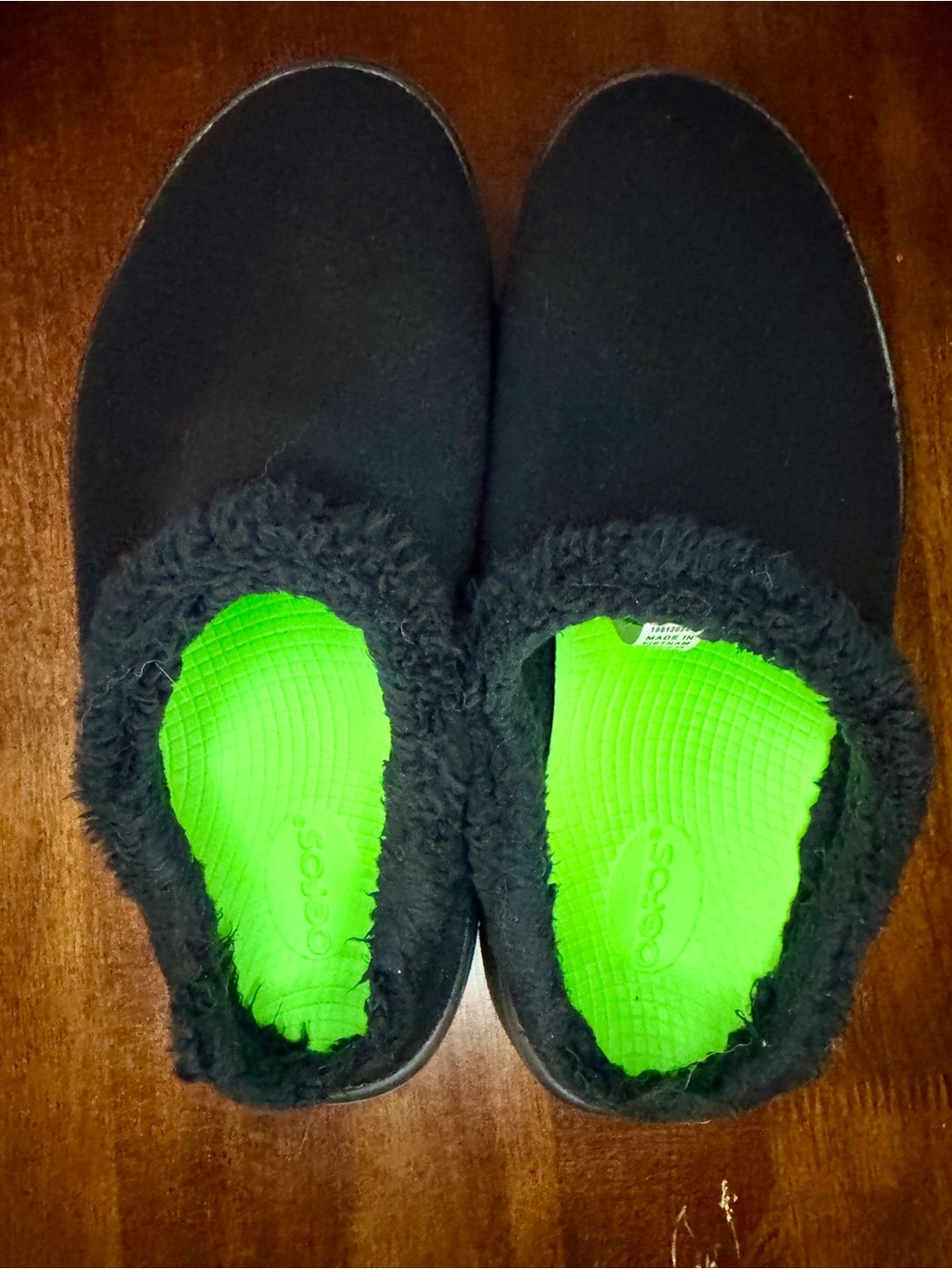 OOFOS OOcoozie Men’s 10 Mules Shoes Slides Sandals Slippers Slip Ons Black NEW - Picture 9 of 15